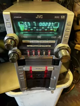 HX-GD8 JVC Disc Shelf Sound Dvd Casette Watts #3