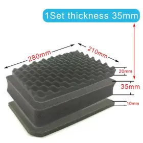 A485 KANGEROO EXPRESS Grid Tear Foam Shockproof Sponge Apart