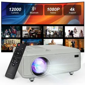 716709606978 KEJOG Mini Projector Bluetooth Display