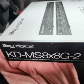 KD-MS8X8G-2 KEY DIGITAL Hdmi Matrix Switcher Audio