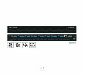 KD-MS8X8G KEY DIGITAL Hdmi Matrix Switch Power Supply