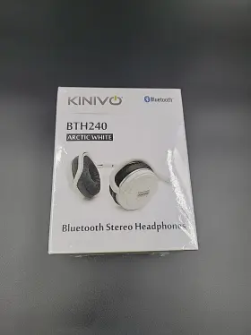 BTH240 KINIVO Bluetooth Headphones Arctic