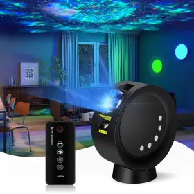 K-GGE01 KIVOTAC Galaxy Star Projector Remote Control Sett