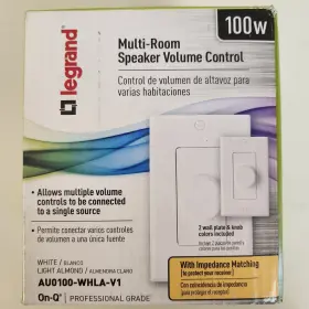 AUO100-WHLA-V1 LEGRAND Speaker Volume Control