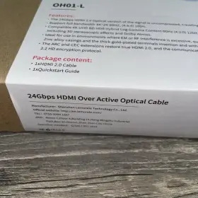 OH01-L LEMORELE Hdmi Optical Cable Uhd Stereoscopic #3