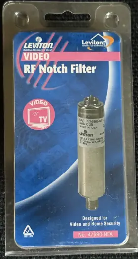 47690-NFA LEVITON Notch Filter Blocks Channels