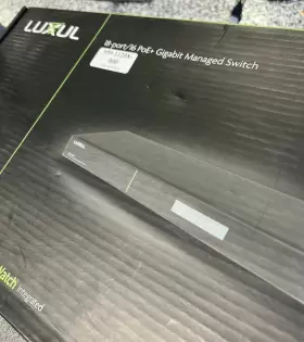999-11208-000 LUXUL Easyip Poe Managed Gigabit Switch
