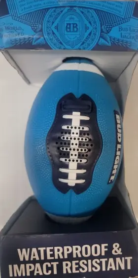 822692 MS BRANDS Bud Light Bluetooth Football Speaker #3