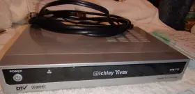 STB-T12 MICHLEY TIVAX Digital Tv Converter Box Remote Coaxial