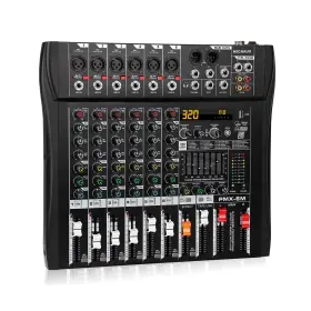 PMX-6M MICNAUX Audio Mixer Channel Console Dsp Effec
