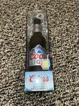 822694 MNS BRANDS Coors Light Bluetooth Bottle Speaker #2