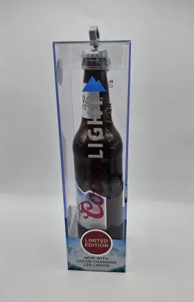 888842 MNS BRANDS Coors Light Bottle Bluetooth Speaker Leds #3