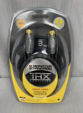 V100 MONSTER CABLE Coax Video Standard Thx