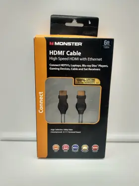 HS2-6 MONSTER High Performance Hdmi Cable Ethernet
