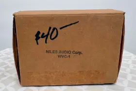 WVC-1 NILES Weather Volume Control Hookup