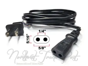 YJS15G NORTHWEST TRADE POST Ac Power Cord Rca Tape Recorder