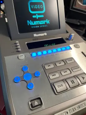 RATCVJ01 NUMARK Pro Digital Video Player Transcriber Backing