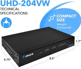 UHD-204VW OREI Video Wall Controller Seamless Hdmi Processor