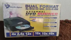 U-30183 PACIFIC DIGITAL Dvd Rw Dual Format Burner Optical