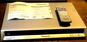 DVD-S1 PANASONIC Cd Player Advanced Progressive Remote Power