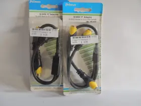 45-424 PHILMORE Vhs Pin Video Spliters