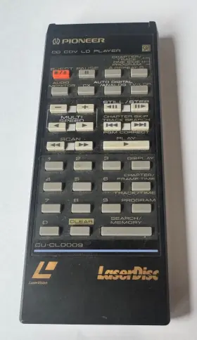 CU-CLD009 PIONEER Cd Cdv Ld Player Remote Control