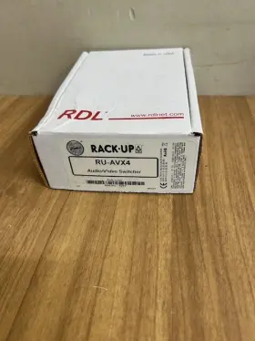 RU-AVX4 RDL Audio Video Switcher