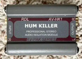 AV-HK1 RDL Hum Stereo Audio Isolation Module
