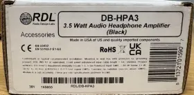 DB-HPA3 RDL Audio Headphone Amplifier