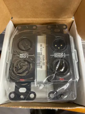 DDB-BN22 RDL Wall Directional Mic Line Dante Interface