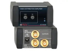 EZ-VDA2B RDL Bnc Ntsc Pal Video Distribution Amplifier
