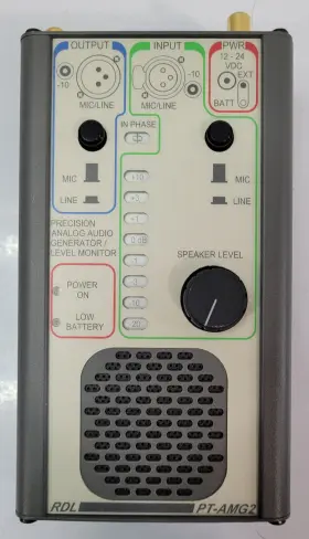 PT-AMG2 RDL Audio Signal Generator Monitor Power