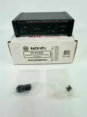 RU-VCA6A RDL Digitally Controlled Channel Audio Attenuator