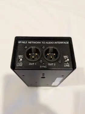 SF-NL2 RDL Dante Network Audio Interface