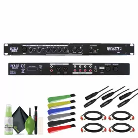 RM69AG2 ROLLS Mixmate Stereo Line Microphone Mixer