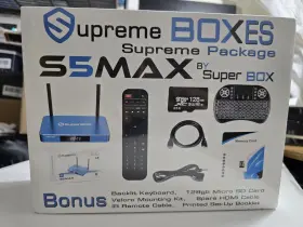S5-MAX S-BOX Superbox Android Tv Voice Control