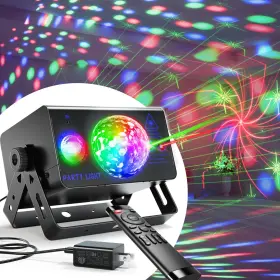 YUEKEJI-10 SADEPAS Disco Ball Light Strobe Sound Led