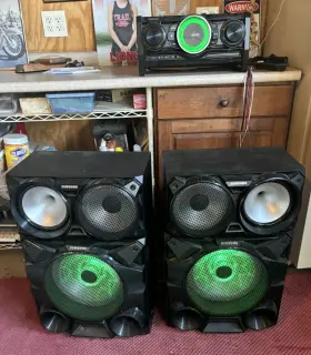 MX-HS7000 SAMSUNG Giga Sound Receiver Speakers Subs Great #2