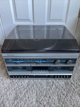 42845 SEARS Stereo Am Fm Radio Phonograph Tape Track Mod