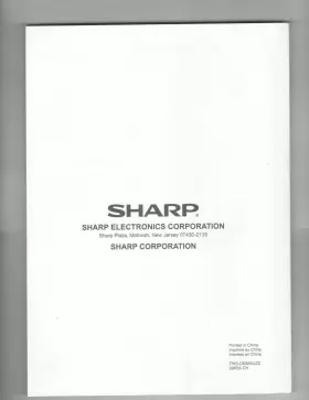 LC-19SB15U SHARP Tv Owners Manual #2