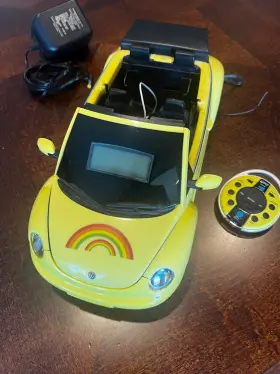 GT806 SHARPER IMAGE Vw Beetle Am Fm Alarm Clock Ipod Dock