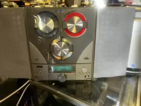 SA260 SHARPER IMAGE Cd Am Fm Stereo Sleek Post Woofer #2