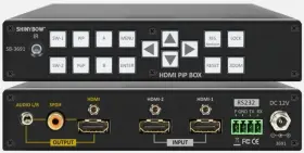 SB-3691-B SHINYBOW Hdmi Pip Pop Selector Switch Scaler