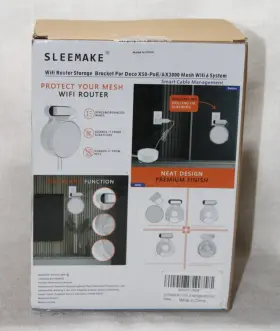 X50-POE SLEEMAKE Pack Wifi Router Storage Bracket Deco Mesh