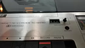 123SD SONY Cassette Corder Wood Frame #3