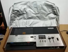 123SD SONY Cassette Corder Wood Frame