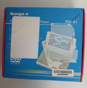 PD701 SUNGALE Dvd Cd Player Remote Control Ac Cable Nos