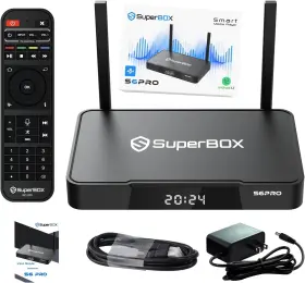 S6-PRO SUPERBOX Tv Media Android Apple Player Content Cord