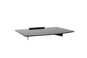 OF-SRG-062 TECHORBITS Glass Wall Shelf Mount Dvd Media