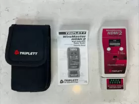 3256 TRIPLETT Wiremaster Cable Tester Hdmi Transmitter Rx